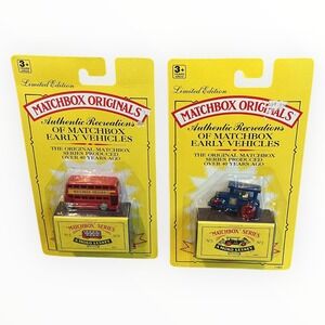 Matchbox Originals Moko Lesney Early Vehicles London Bus Aveling‎ Barford Roller